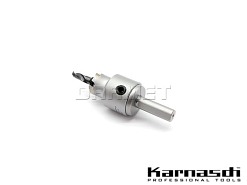 Otwornica do metalu 20 mm z węglikiem spiekanym | POWER-MAX 10 HEAVY-DUTY z akcesoriami - KARNASCH 20.1010.020