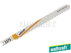 Brzeszczoty do wyrzynarek z trzpieniem "U", do drewna i tworzyw sztucznych, głębokość cięcia: 30 mm - 2 sztuki - WOLFCRAFT (WF2375000)