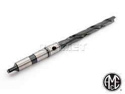 Wiertło płytkowe przedłużone z chwytem stożkowym Morse'a 3, kanałki wiórowe śrubowe - AMEC (25015H-003M)