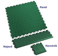 Profil najazdowy Fortelock 2045 - wzór monety (Coins Green)