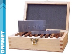 Bloczki równoległościenne | podkładki frezarskie 100 x 4 mm | zestaw 9 par | PF 100/4 - 10/42x9 PB151-1