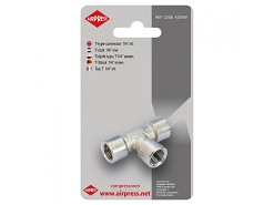 Trójnik 1/4" Y z szybkozłączami Euro Airpress 4303042