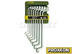 Zestaw kluczy SLIM-LINE, oczkowe - 8 sztuk - PROXXON (PR23810)