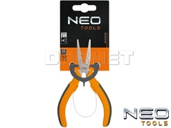 Szczypce precyzyjne płaskie, długość: 130MM - NEO TOOLS (01-105)