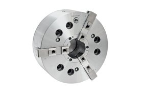 Uchwyt tokarski 3-szczękowy samocentrujący 262 mm z szybką wymianą szczęk | Typ 2305-250-78 RHU - BISON (352305130000)