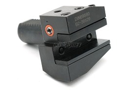 Uchwyt narzędziowy VDI 50 typ B2 | poprzeczny lewy | do noży tokarskich 32 mm | B2.D50.H32 - Darmet