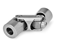 Przegub krzyżakowy podwójny 58 × 198 mm, otwór 32 mm, łożyskowanie ślizgowe - ELESA+GANTER DIN 808-58-B32-198-DG