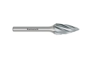 Pilnik obrotowy łukowy ostry SPG HP-7 z węglika | frez do aluminium 10 x 20 mm | chwyt 6 mm - KARNASCH 113065045