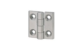 Zawiasy ze stali nierdzewnej pod łeb stożkowy GN 237-NI-40-40-A-GS - ELESA+GANTER