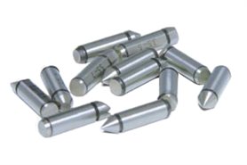 Końcówki do mikrometrów, do mierzenia gwintów śrubowych 3.5-5mm/8-5TPI, 60°, 2 sztuki - INSIZE 7321-T15