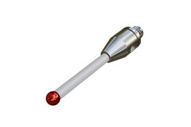 Trzpień pomiarowy prosty ceramiczny, kulka rubinowa, gwint M4, średnica 4 mm, długość robocza 30 mm - INSIZE 9410-P9