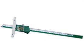 Głębokościomierz suwmiarkowy 0-1000mm/0-40" elektroniczny, końcówka hakowa, bezprzewodowy interfejs - INSIZE 1144-10001AWL