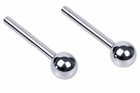 Kulowe końcówki pomiarowe do suwmiarki fi 3/8" (9,525 mm), stal nierdzewna - INSIZE 1527-T105