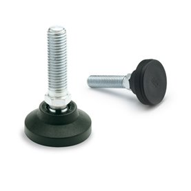 Nóżka stopa wahliwa antypoślizgowa LS.A-25-14-AS-M16x148- ELESA+GANTER