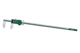 Suwmiarka elektroniczna 10-600mm/0,4-24", do pomiaru rowków kołnierzy typu pierścieniowego RTJ, kąt nacięcia rowków 23°, regulacja precyzyjna - INSIZE 1179-600