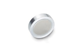 Magnes trwały 20x6 mm z ferrytu, obudowa ze stali ocynkowanej bez gwintu montażowego - ELESA+GANTER GN 50.1-HF-20-6