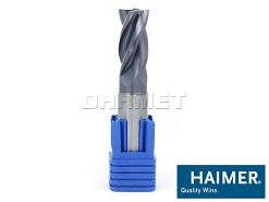 Frez pełnowęglikowy | 20 mm | 4-ostrzowy Z4 - HAIMER (F2004NNH2000CDA)