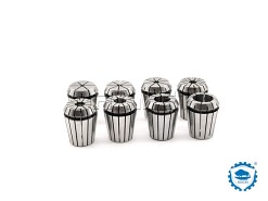 Oprawka zaciskowa do tulejek ER32 x 8 szt. - BT40 - komplet - ZM KOLNO (Typ 7626 KPL)