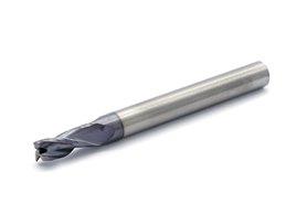 Frez 5 mm pełnowęglikowy | 3-ostrzowy | długi | DIN6527-L | VHM AlTiN - DARMET