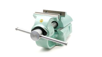 Imadło ślusarskie 150 mm z prowadzeniem pryzmowym typ 1240-150 - BISON 321240170000