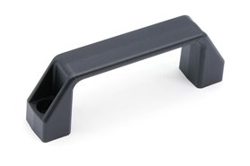 Uchwyt plastikowy technopolimer z poliamidu PA czarny na śruby z łbem cylindrycznym M.443/110-CH-C9 - ELESA+GANTER