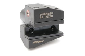 Uchwyt narzędziowy VDI 30 typ B3 | odwrócony poprzeczny prawy | do noży tokarskich 20 mm | B3.D30.H20 - Darmet