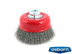 Szczotka druciana doczołowa, średnica: 80MM, gwint: M14 - OSBORN (0088 613 163)