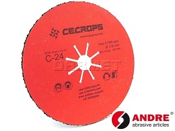 Tarcza fibrowa - 178MM x 22,2MM, ziarnistość C24 - ANDRE (820008)