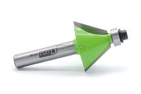 Frez do fazowania 30° do drewna z łożyskiem dolnym | 30 x 17,5 x 8 mm - LUNA 210130506