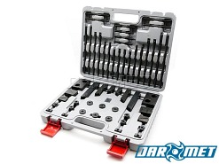 Płytki dociskowe | zestaw 58 elementów mocujących M8/10 mm