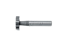 Frez ze skośnymi ostrzami do rowków woodruffa NFRH - 32,5 x 6MM z chwytem walcowym - DOLFAMEX (DIN850-B)