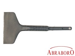 Dłuto ekstra szerokie do glazury SDS - Plus 75 x 165 mm - Abraboro (AB63600000)