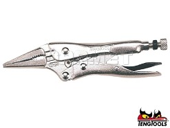 Kleszcze uniwersalne samozaciskowe 404-4, długość: 100MM, szerokość szczęk: 2MM - TENGTOOLS (7427-0059)
