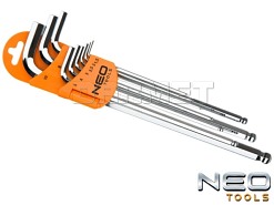 Zestaw kluczy sześciokątnych 1,5 - 10MM - 9 sztuk - NEO TOOLS (09-515)