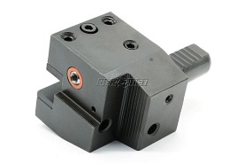 Uchwyt narzędziowy VDI 40 typ C2 | wzdłużny lewy | do noży tokarskich 25 mm | C2.D40.H25 - Darmet