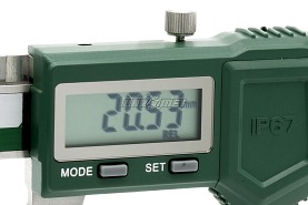 Suwmiarka elektroniczna wodoodporna 0-200mm/0-8" (z rolką) | IP 67 - INSIZE 1118-200B