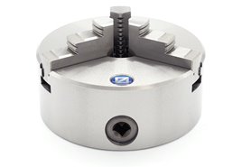 Uchwyt tokarski 160 mm samocentrujący | stalowy | 3 - szczękowy | DIN 6350 - ZE-8353-160