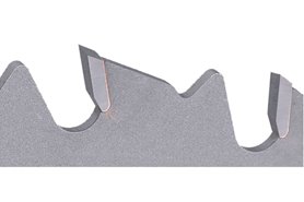 ząb skośny naprzemienny z węglików spiekanych