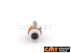 Frez zaokrąglający R2 do drewna z łożyskiem dolnym | 16,7 x 12,7 x 6 mm - CMT (738.167.11)