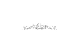 Szablon do rzeźbienia w drewnie | 550 x 110 mm | 3 sztuki | CMT (RCS-406)