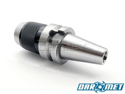 Trzpień zintegrowany BT40 | oprawka z uchwytem wiertarskim bezkluczykowym | 0,5-16 mm monolit - DARMET (DM-100)