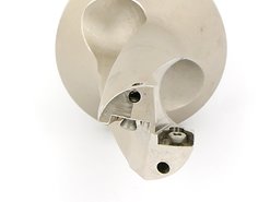 Wiertło składane 35 mm 3xD na płytki wieloostrzowe WCMX | chwyt walcowy 40 mm | chłodzenie wewnętrzne - DARMET (DE00WC06-40-350)