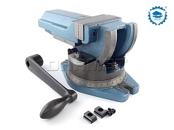 Imadło maszynowe pochylne kołyskowe 125 mm | typ 6530-125 - BISON-BIAL 326530060600