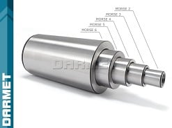 Tuleja redukcyjna przelotowa Morse MK5/MK2 bez płetwy - DARMET (DM-1670)