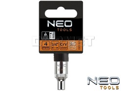 Nasadka sześciokątna 1/4", 6 x 25MM - NEO TOOLS (08-224)