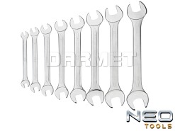 Zestaw kluczy płaskich dwustronnych 6 - 22MM - 8 sztuk - NEO TOOLS (09-851)