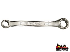 Klucz oczkowy wygięty - 10MM x 13MM - TENGTOOLS (10166-0108)