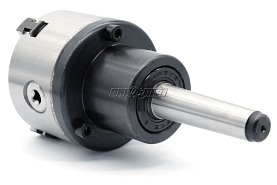 Uchwyt tokarski samocentrujący, żeliwny, 3 - szczękowy | 100 mm | chwyt Morse MK3 łożyskowany (DM-MW3-D100)