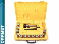 Oprawka zaciskowa do tulejek ER32 x 12 szt. - Morse MK4 - Komplet (DM-076)