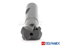 Frez składany trzpieniowy 2-ostrzowy do fazowania z kątem przystawienia 45° 217.495 - 1612.3 - DOLFAMEX